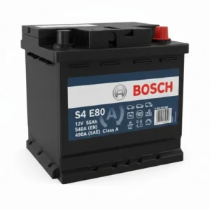 Bosch S4 E80 12V 55Ah EFB 540A (EN) Akü
