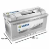 Varta Dynamic SLI H3 12V 100Ah 830A (EN) Akü