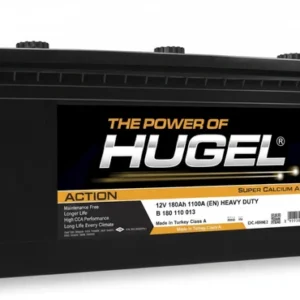 Hugel 12V 180Ah 1100A (EN) İnci Akü Üretimi Akü