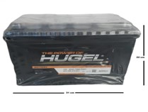 Hugel 12V 90Ah 750A (EN) İnci Akü Üretimi Akü