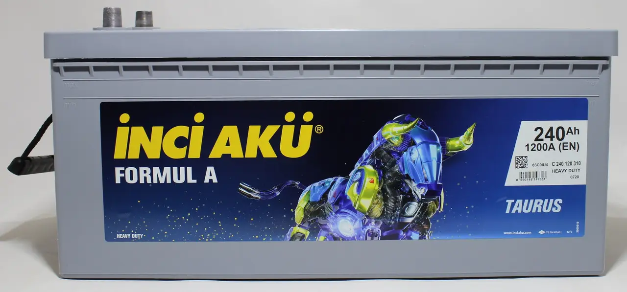 İNCİ 240 2556677379_w640_h640_akkumulyator-inci-aku İnci Formul A Taurus 12V 240Ah 1200A (EN)