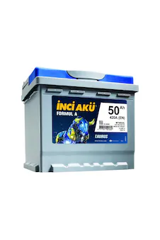 İnci Taurus 12V 50Ah 420A (EN) Basık Kare Tip Akü