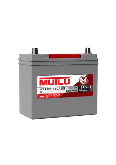 Mutlu 12 V 55 Ah Amper 450 A En Sfb Seri 3 Akü - 2025 Mutlu 12V 55Ah 450A (EN) Dik Kutup Akü