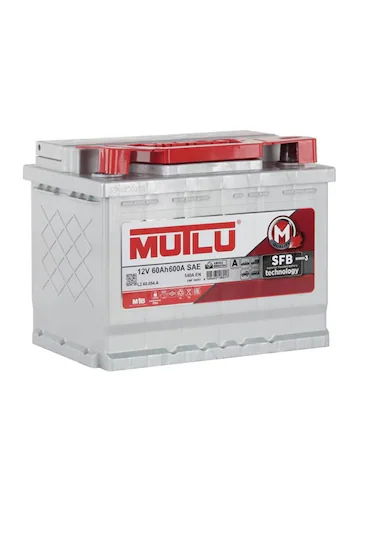 Mutlu Akü 12 V 60 Ah 600 Sae 540 A En Mutlu 12V 60Ah 540A (EN) Akü
