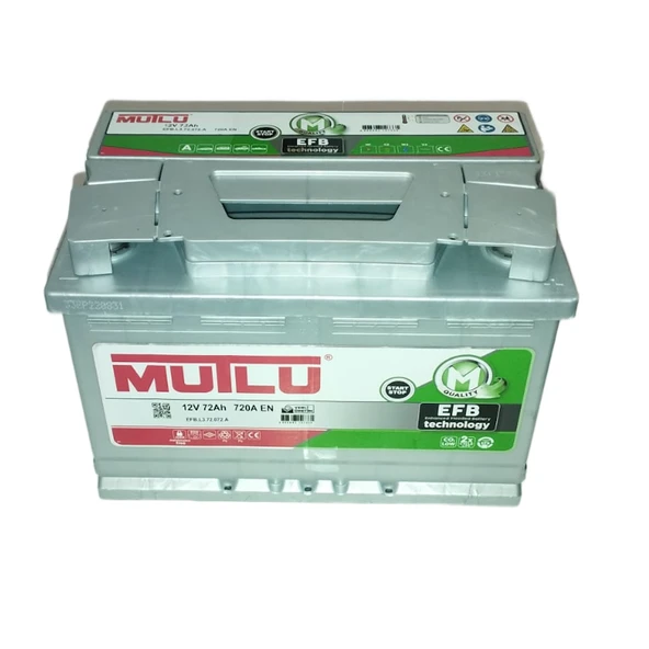 Mutlu EFB 12V 70Ah 760A (EN) Akü