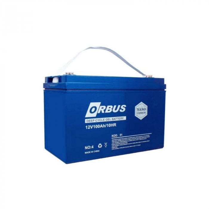 Orbus 12V 100Ah Jel Akü