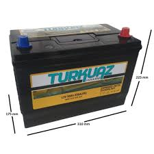 Turkuaz 12V 90Ah 650A (EN) Yiğit Akü Üretimi Akü