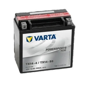 VARTA Tx14-4 Tx14-bs Motorsiklet ve MERCEDES BENZ Besleme Aküsü