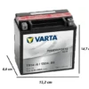VARTA Tx14-4 Tx14-bs Motorsiklet ve MERCEDES BENZ Besleme Aküsü ÖLÇÜLÜ VARTA Tx14-4 Tx14-bs Motorsiklet ve MERCEDES BENZ Besleme Aküsü