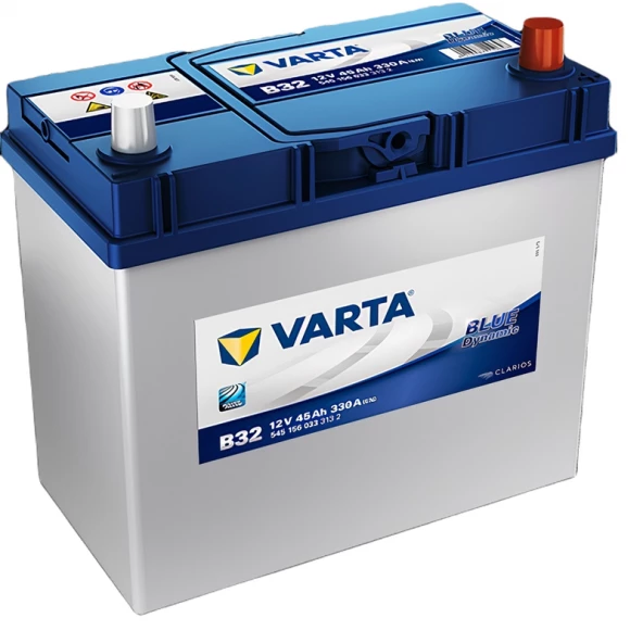 Varta Blue Dynamic B32 12 V 45 Ah 330 A(En) Akü Varta Blue Dynamic B32 12V 45Ah 330A (EN) Akü