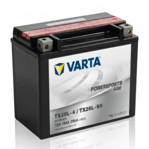 Varta Powersports AGM YTX20L-BS 12V 18Ah 250A (EN) Motosiklet Aküsü