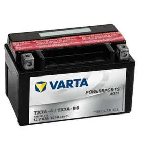 Varta Powersports AGM YTX7A-BS 12V 6Ah Motosiklet Aküsü