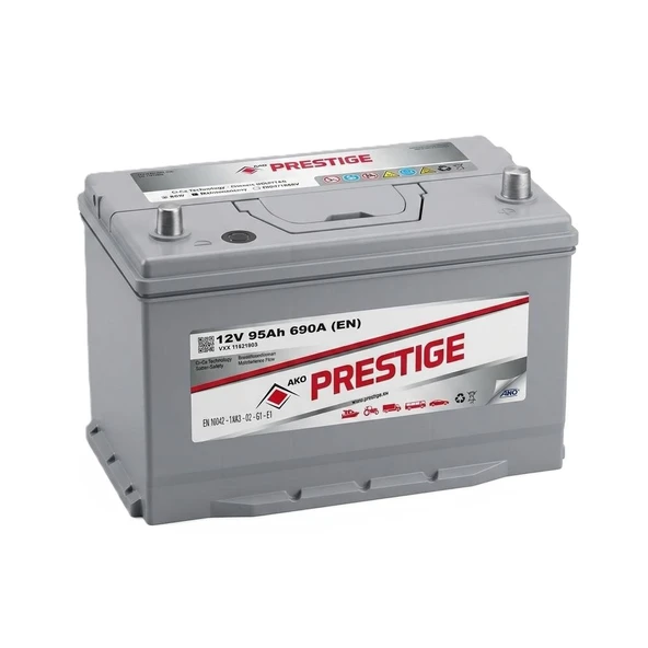Ako Prestige (PETLAS ÜRETİMİ)12V 95Ah 690a Akü