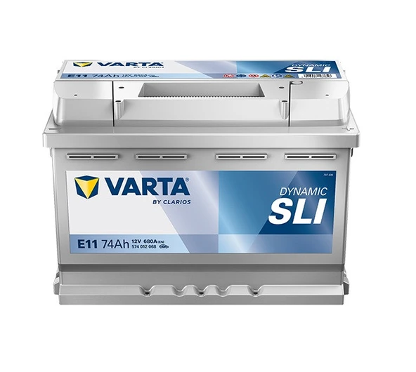 E11 SLI Varta Blue Dynamic E11 12V 74Ah 680A (EN) Akü