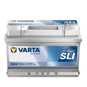 Varta Blue Dynamic E43 Basık Tip 12V 72Ah 680A (EN) Akü