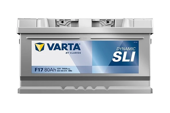 Varta Blue Dynamic F17 12V 80Ah 740A (EN) Akü