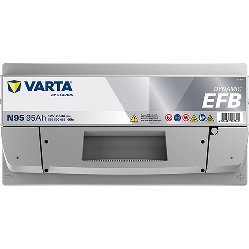 N95 EFB VARTA ÜST VARTA N95 95Ah EFB AKÜ.